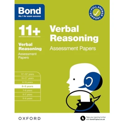 Abbildung von Bond 11+: 11+ Verbal Reasoning Assessment Papers 8 9 years