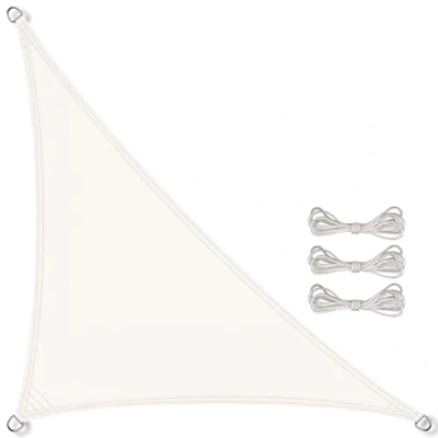 Abbildung von CelinaSun Sonnensegel Sonnenschutz Tarp PES wasserabweisend Dreieck 2,5x2,5x3,5m weiß, (1 tlg)