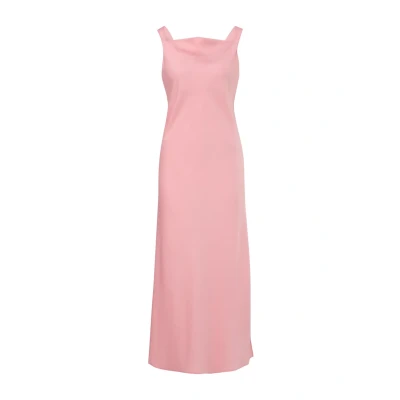 Abbildung von comma MIT Wasserfallausschnitt Cocktailkleid/festliches Kleid, Damen, Größe: 38, Rosa