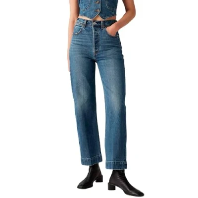 Abbildung von Levi&#039;s Ribcage Straight Ankle Tailored Jeans Leg Off topic clean0001, Damen, Größe: 25x27, clean 0001