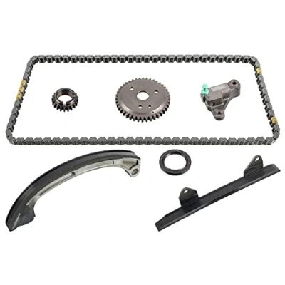 Abbildung von FEBI BILSTEIN 108827 Steuerkettensatz Zahnkette, Kette geschlossen TOYOTA: Yaris I Schrägheck, II Schrägheck