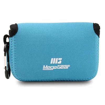 Abbildung von MegaGear MG791 Nikon Coolpix W100, S33 Ultraleichte Kameratasche aus Neopren Blau