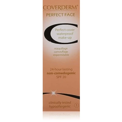 Abbildung von Coverderm Perfect Face No.1 Camouflage Make up 30 ml