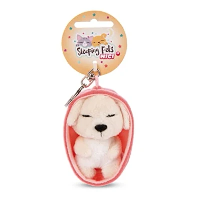 Abbildung von NICI Schlüsselanhänger Sleeping Pets Hund Creme 8cm