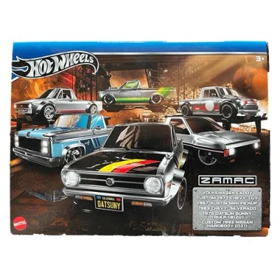 Abbildung von Hot Wheels Mattel HW ZAMAC komplektas 6 autek HRX57 /6