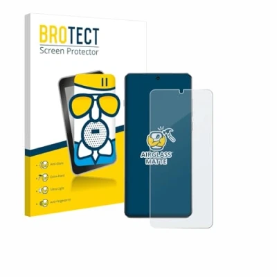 Abbildung von BROTECT Entspiegelungs Schutzglas für OnePlus 13 Schutz Folie Panzerfolie Glas Matt [Extrem Kratzfest 9H, Anti Reflex, Fingerprint]