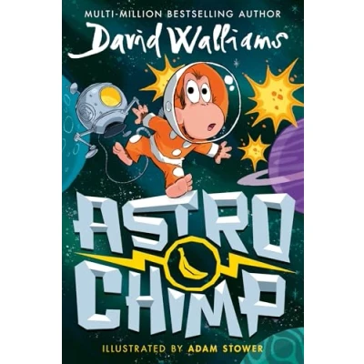Abbildung von Astrochimp: New for 2024, a funny comic book space adventure children from the bestselling author of Gangsta Granny