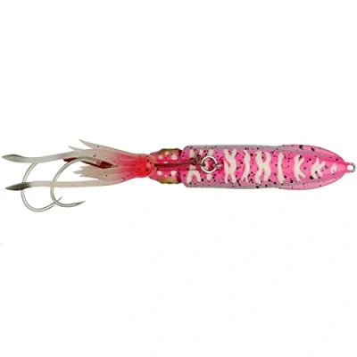 Abbildung von Savage Gear Swim Squid Inchiku 9cm (120g) Pink Glow Meeres kunstkoeder