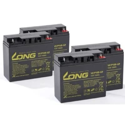 Abbildung von USV Akkusatz kompatibel APC SUA3000I RBC55 RBC 55 Batteriesatz Ersatzakku VDS