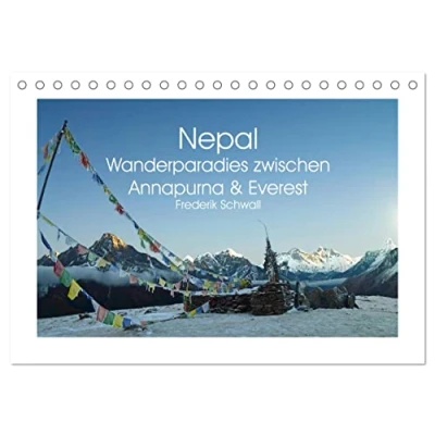 Abbildung von Nepal Wanderparadies zwischen Annapurna &amp; Everest (Tischkalender 2025 DIN A5 quer), CALVENDO Monatskalender