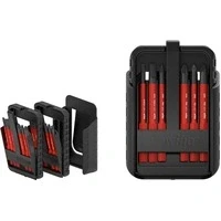 Abbildung von Wiha Bit Set slimBit electric (43162) 15 tlg., Schlitz, PH, PZ, PlusMinus/PZ, TORX, flexibel, kompakt, mobil, VDE