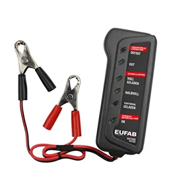 Abbildung von Eufab Batterietester Kfz 12 cm x 5 1.6