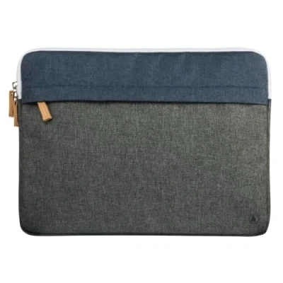 Abbildung von Hama Laptoptasche Notebook Sleeve Florenz Laptop Tasche Case Blau, Business Hülle Schultergurt Fach 13&quot; 13,3&quot; 13,5&quot; Zoll
