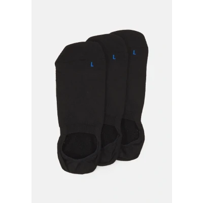 Abbildung von FALKE Unisex Cool Kick Invisible 3 Pack U IN Soft Breathable Quick Drying No Show Plain Pairs Liner Socks, Black (Black 3000) new eco friendly, 2.5 3.5