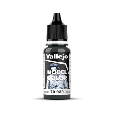 Abbildung von Vallejo, Model Color, Acrylfarbe, 17 ml schwarz/grün