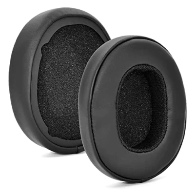 Abbildung von Hesh3 Crusher Ohrpolster defean Ersatz Ohrpolster, kompatibel mit Skullcandy Wireless, Hesh 3 Venue Wireless ANC, Over Ear Kopfhörern (schwarz)