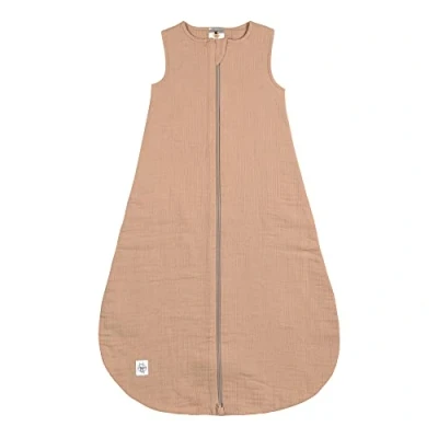 Abbildung von LÄSSIG Baby Sommerschlafsack ohne Ärmel Musselin Baumwolle GOTS zertifiziert/Muslin Sleeping Bag maple, 86/92