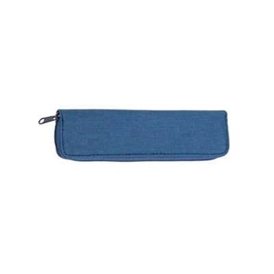 Abbildung von Alassio Schreibgeräteetui 5x17x2cm Polyester/Cotton blau