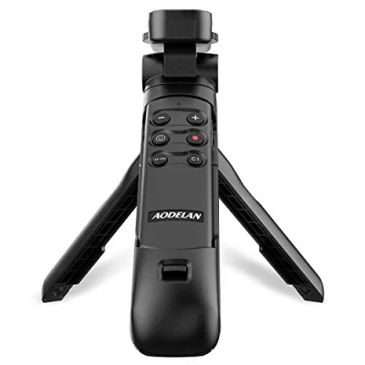 Abbildung von AODELAN Kamera Bluetooth Handgriff Stativ mit Fernbedienung für Selfies und Vlogging, Kompatibel Sony a6400, a6100, a6600, a7 III, ZV1 Allen Kamera, ersetzt GP VPT2BT
