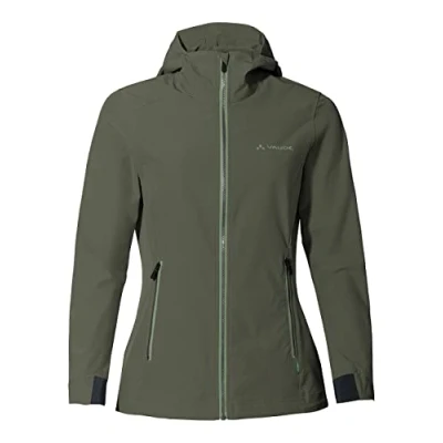 Abbildung von Vaude Womens Neyland Jacket Regenjacke / wasserabweisende Jacke, Damen, Größe: 42, Khaki