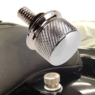 Abbildung von Motorrad Aluminium Sitz schraube Für Harley Chrom