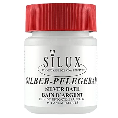 Abbildung von SILUX Silberbad für Silberschmuck 200 ml Made in Germany Schmuckreiniger