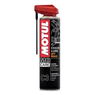 Abbildung von MOTUL Kettenspray gelb, Chain Lube Off Road, spezielles Kettenfett für den Geländeeinsatz, 400ml