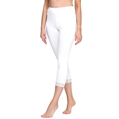 Abbildung von Merry Style Leggings Damen 3/4 Capri Hose MS10 290 (1 tlg) elastischer Bund