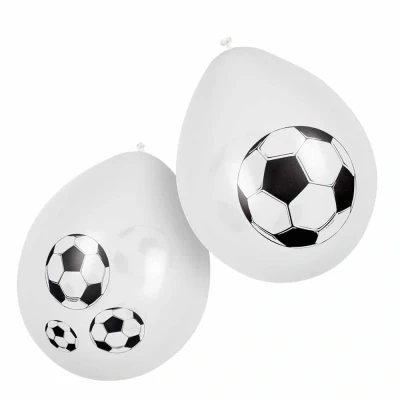 Abbildung von Fußballballons Klassiker 25 cm 6 Stück