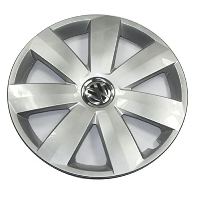 Abbildung von Volkswagen 1T0601147EVZN Radkappe (1 Stück) Radzierblende 16 Zoll Stahlfelgen, silber