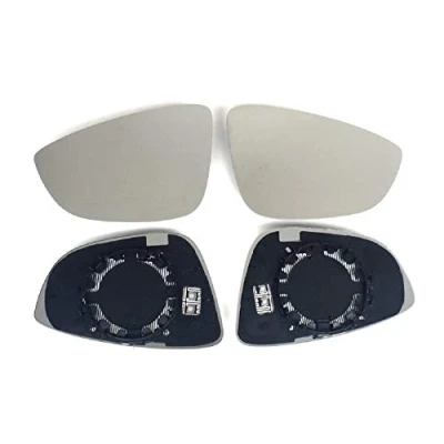 Abbildung von Spiegel Spiegelglas Links + rechts 2er Set Pro!Carpentis kompatibel mit Scirocco 137 ab 08.2008 beheizt Ersatzglas für Aussenspiegel elektrisch und manuell