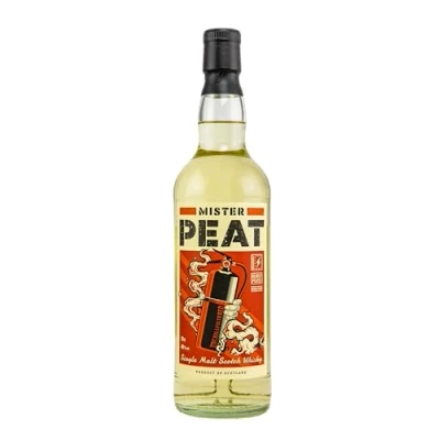 Abbildung von Mr. Peat Heavily Peated Single Malt Scotch Whisky 46% Vol. 0,7l in Geschenkbox
