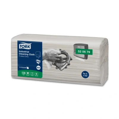 Abbildung von Chiffon de Nettoyage Industriel Tork Folded Gris W4 520679