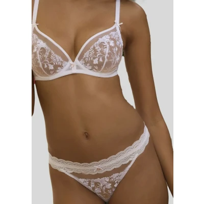 Abbildung von Lascana String String, Damen, Größe: 32/34, Weiß