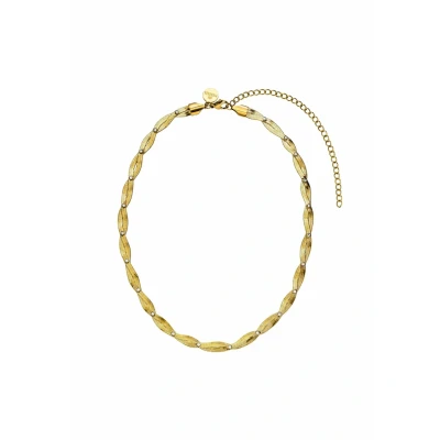 Abbildung von Purelei® Graceful Kette Zweilagige Schlangenkette mit Zirkoniasteinen, Edelstahl in Gold, Silber oder Roségold, Länge 3545 cm, 5,1 mm Dicke (Gold)