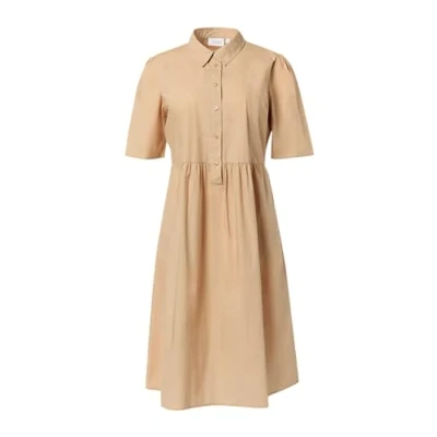 Abbildung von comma casual identity Blusenkleid, Damen, Größe: 38, Sandstein