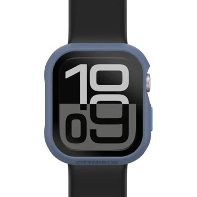 Abbildung von OtterBox Eclipse Bumper mit integrierter Displayschutzglas für Apple Watch Series 10 42mm, gehärtetes Glas, stoßfeste, sturzsichere und schlanke Schutzhülle Watch, Blau