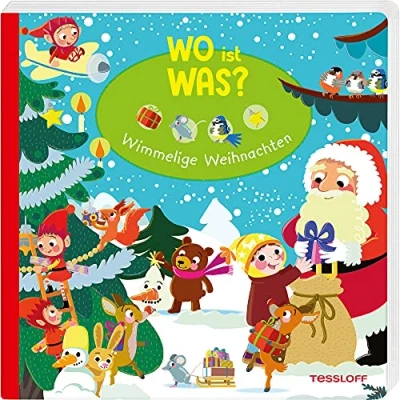 Abbildung von WO ist WAS? Wimmelige Weihnachten. Pappebuch für Kinder ab 2 Jahren (Bilderbuch 18 Monate)