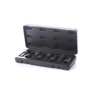 Abbildung von YATO YT 1066 Steckschlüsseleinsatz Set 8 Chrom Molybdänstahl 1/2