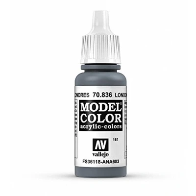 Abbildung von Vallejo, Model Color, Acrylfarbe, 17 ml Grau (London Grey)