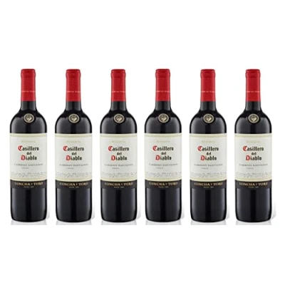 Abbildung von 6x 0,75l Casillero del Diablo Cabernet Sauvignon Valle Rapel D.O. Chile Rotwein trocken