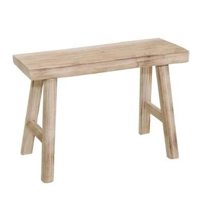 Abbildung von Spetebo Blumenhocker Holz Bank natur (rechteckig, 1 St., x Hocker), zur Dekoration mit Topfpflanzen aller Art