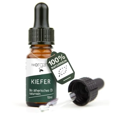 Abbildung von NeoOrganic® Bio Kiefernadelnöl (Pinus Sylvestris) 100% naturreines ätherisches Kiefernöl 10ml