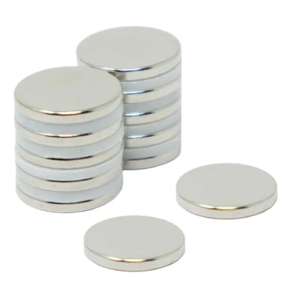 Abbildung von N35 Neodym Magnet Für Kunst, Kunsthandwerk, Modellherstellung, Diy, Hobbys und Verpackungen 15mm Durchmesser x 2mm Dick 1,8kg Pull Pack von 200