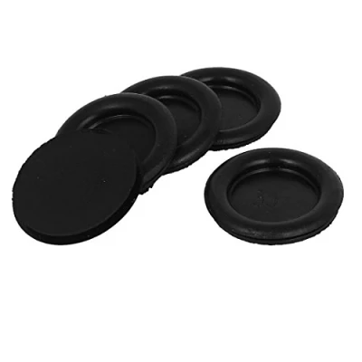 Abbildung von sourcing map 5Stk Kautschuk Geschlossen Blind Loch Draht Kabel Dichtung Ösen Stanzen 30mm de