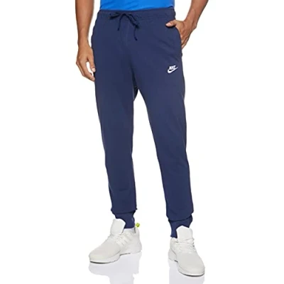 Abbildung von Nike Herren M NSW Club JGGR JSY Sport Trousers, Midnight Navy/(White), 4XL T