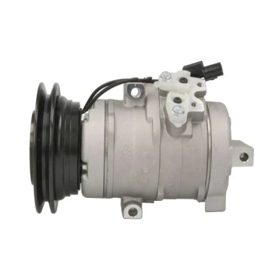 Abbildung von THERMOTEC KTT090297 Kompressor 10S17C 12V PAG 46 R134a mit Magnetkupplung MITSUBISHI: PAJERO 3