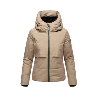 Abbildung von Navahoo Stepp LIEBESKÜKEN Winterjacke, Damen, Größe: XS, Taupe grey