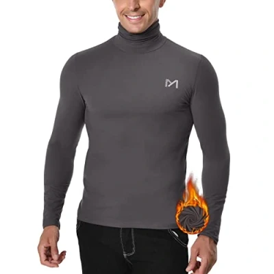 Abbildung von MEETYOO Men&#039;s U45 SY Shirt, Grau, M