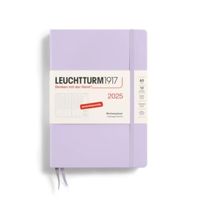 Abbildung von LEUCHTTURM1917 370587 Wochenplaner Medium (A5) 2025, Lilac, Deutsch